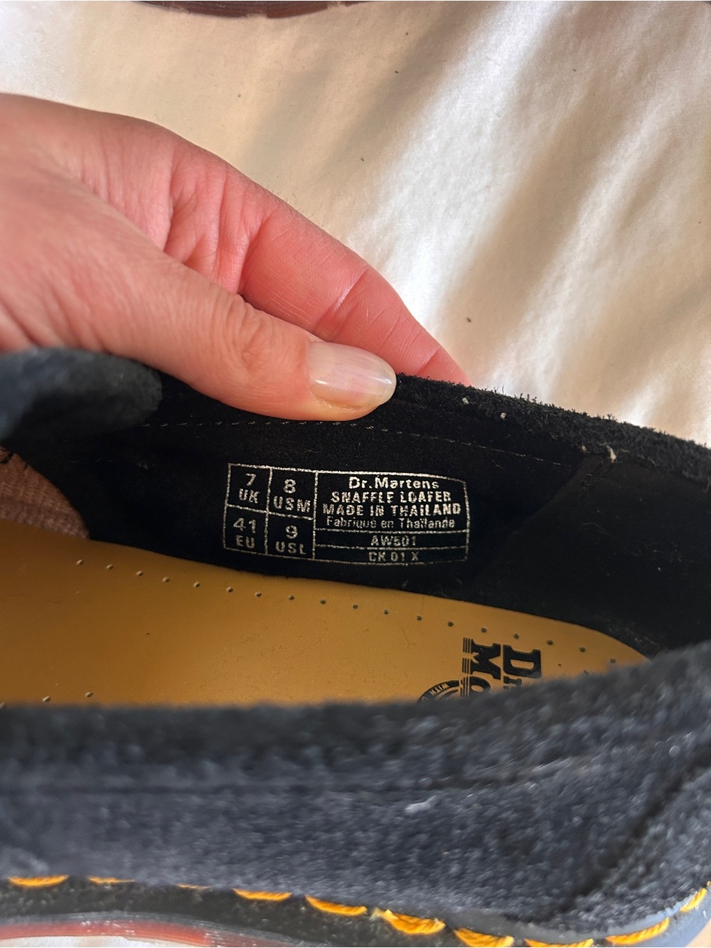 Dr. Martens Black Suede Loafers - Picture 7 of 8